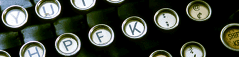 typewriter keys